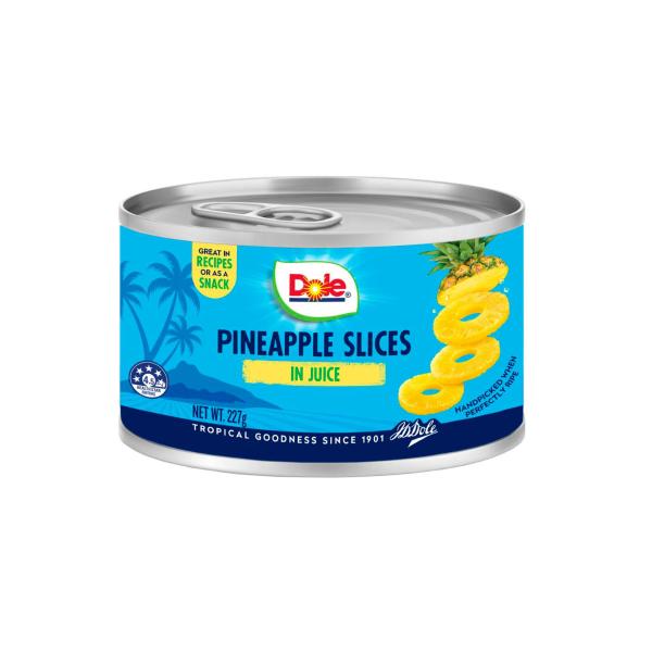 Dole Pineapple Slices In Juice 227g product image