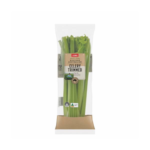 Coles Trimmed Celery Prepacked 1 Each product image