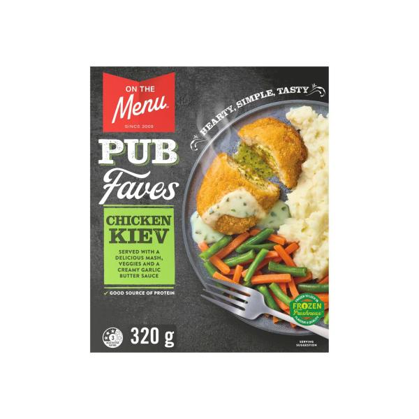 On The Menu Frozen Chicken Kiev 320g product image