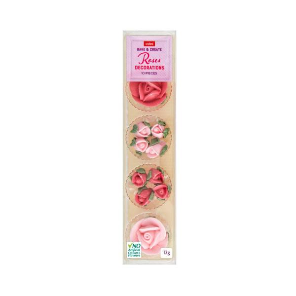 Figurines Rose Icing