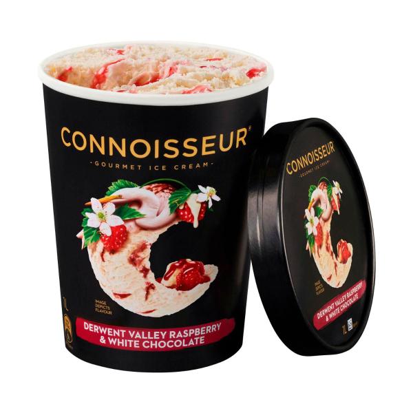 Derwent Valley Raspberry & White Chocolate Ice Cream Tub