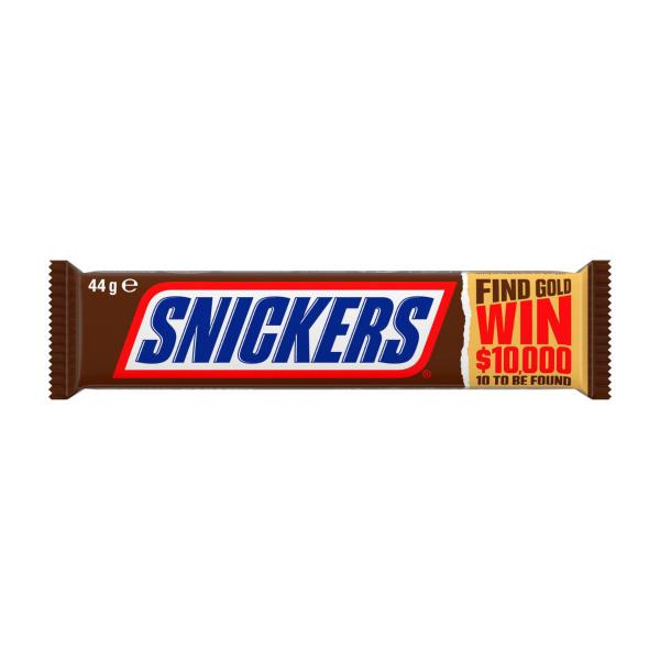 Snickers Milk Chocolate Bar Peanuts Caramel | 44g – Coles