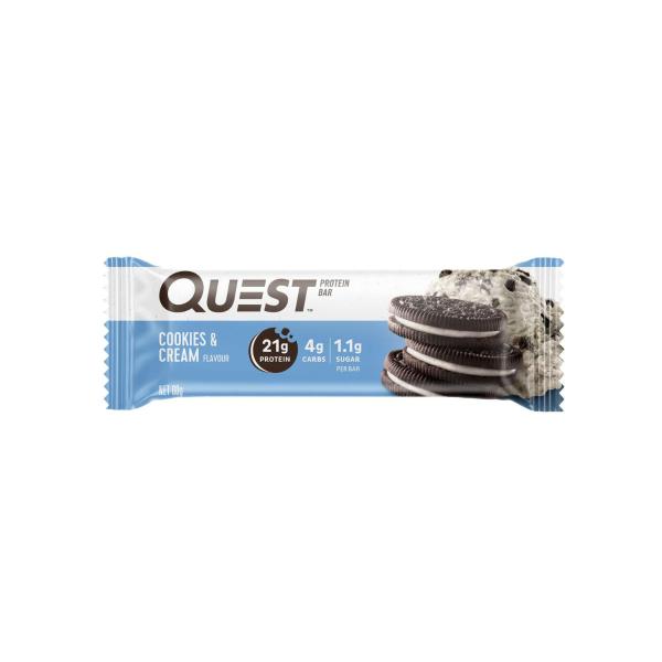 Quest Protein Bar Cookies & Cream | 60g – Coles