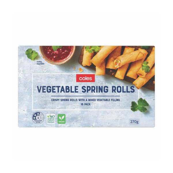 Vegetable Spring Rolls 16 Pack