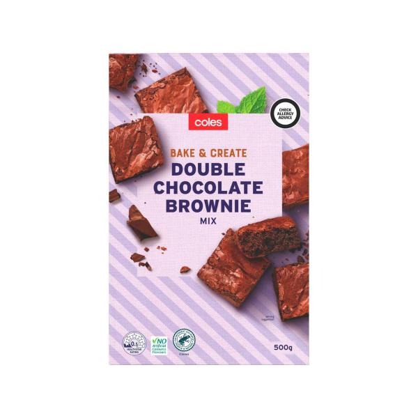 Bake & Create Brownie Mix Double Choc