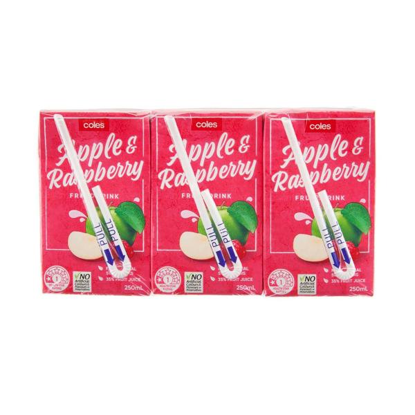 Fruit Drink Apple & Raspberry 6 Pack