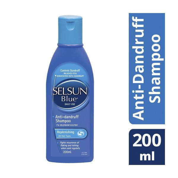 Selsun Blue Anti Dandruff Shampoo Replenishing 200mL