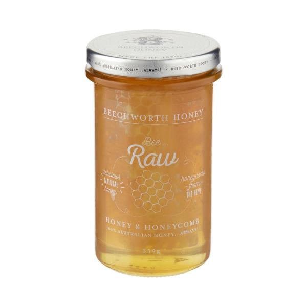 Beechworth Bee Raw Honey & Honeycomb 350g product image