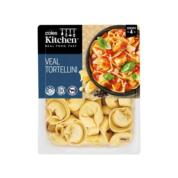 Coles Kitchen Pasta Tortellini Veal 600g product image