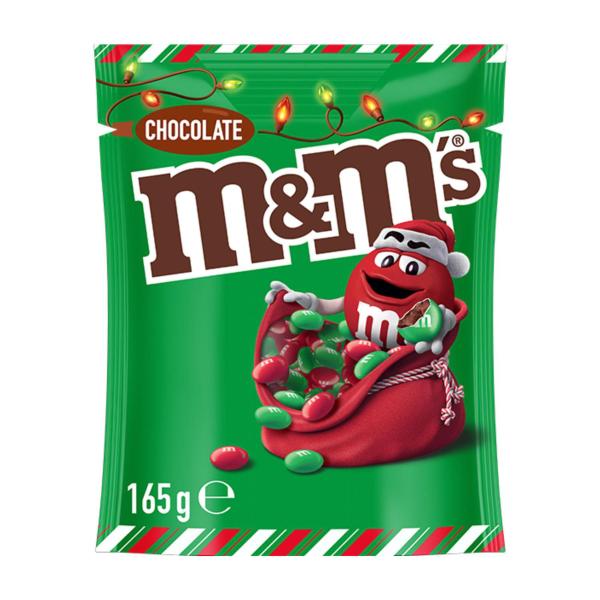 Christmas Milk Chocolate Red & Green Snack & Share Bag