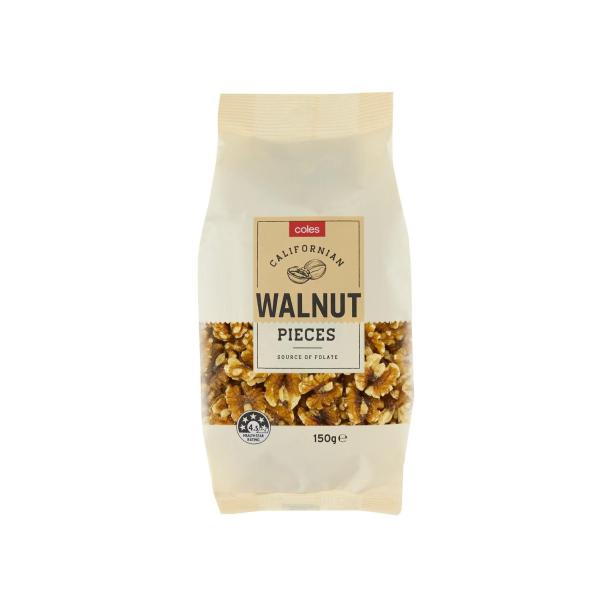 Coles Californian Walnuts 150g product image