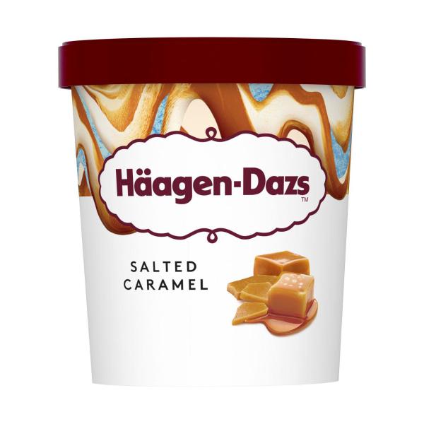 Salted Caramel Ice Cream Tubs