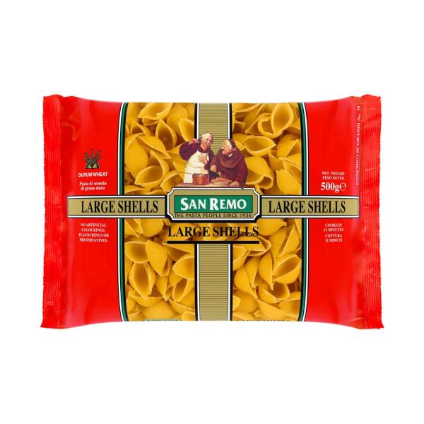 San Remo Large Pasta Shells No 29 500g product image
