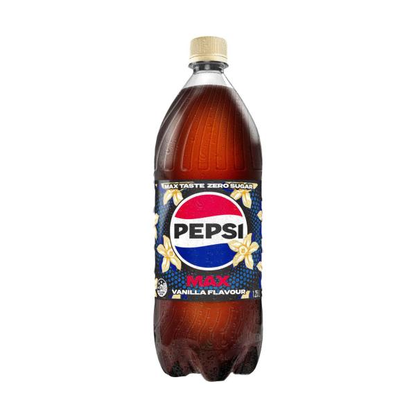 Max No Sugar Cola Vanilla Soft Drink Bottle