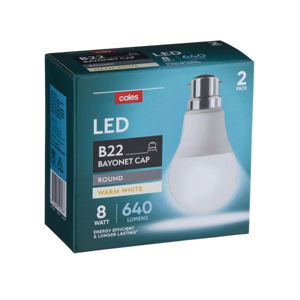 Coles led globes sales