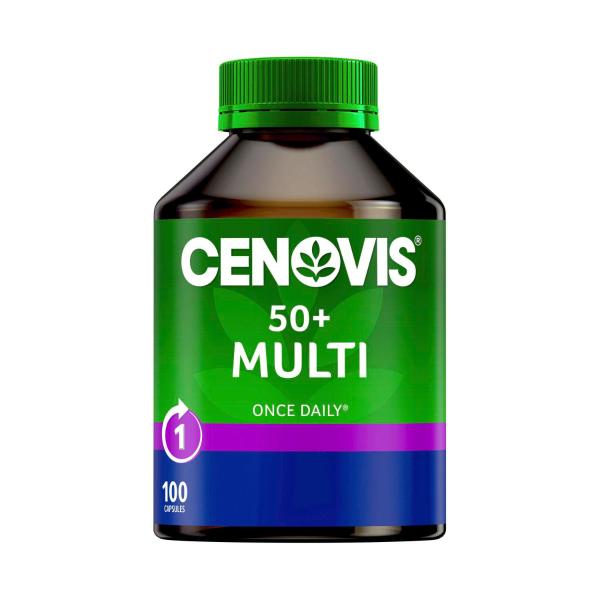 50+ Multivitamin Capsules Multi For Energy