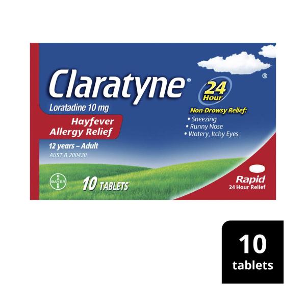Allergy Hayfever Relief Antihistamine Tablets