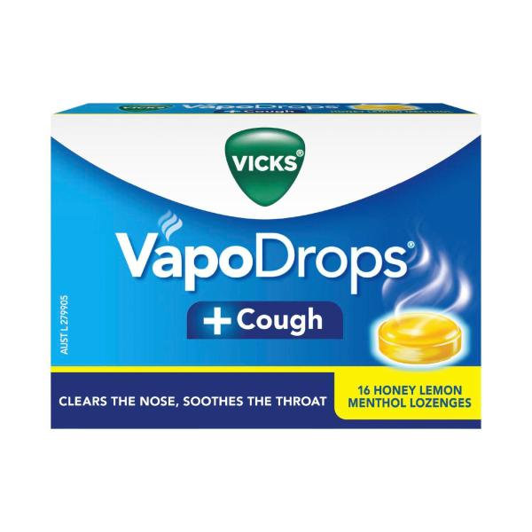 Vapodrops Honey Lemon & Menthol