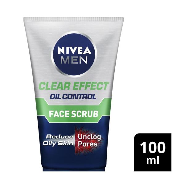 NIVEA MEN WASH CLEAR EFFECT FACE SCRUB