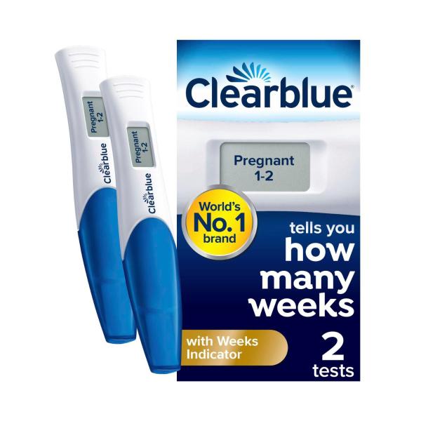 Digital With Weeks Indicator Pregnancy Test