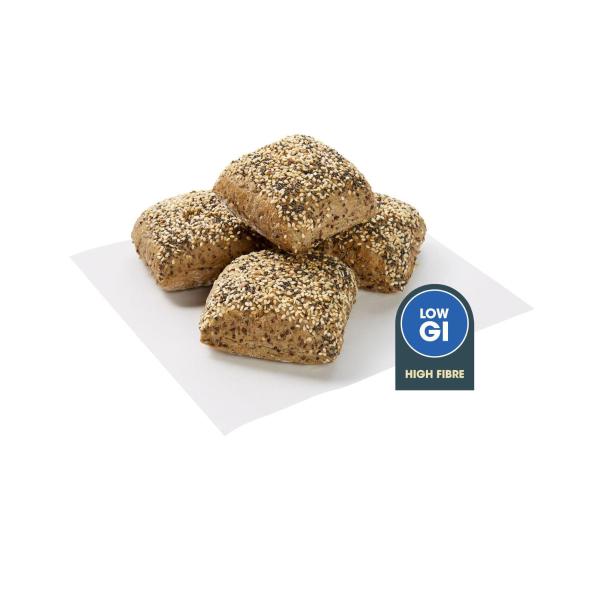 High Fibre Low Gi 7 Seeds & Grain Rolls