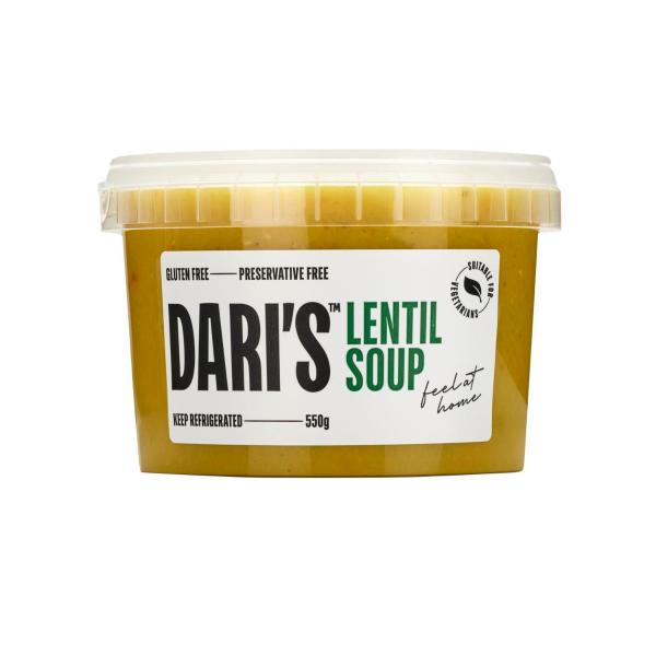 Dari's Lentil Soup 550g product image