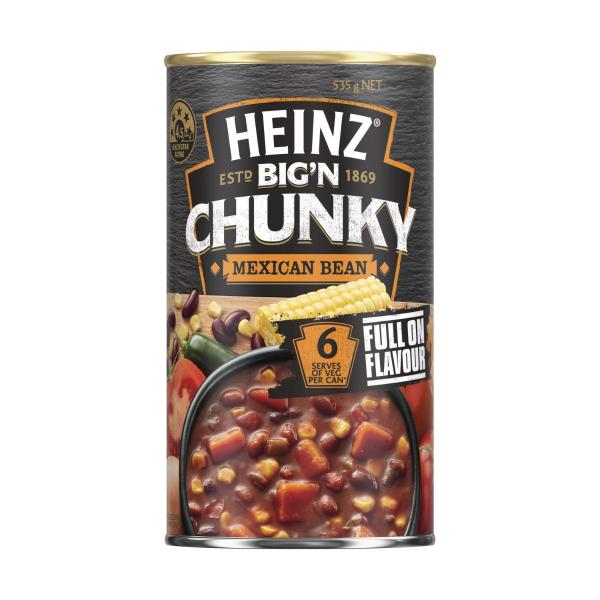 HEINZ BIG N CHUNKY SOUP MUNG BEANS