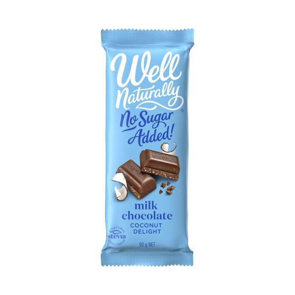 No Sugar Added Milk Chocolate Coconut Delight