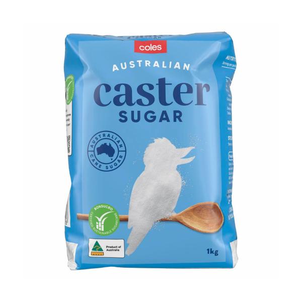 Coles Caster Sugar 1 kg product image