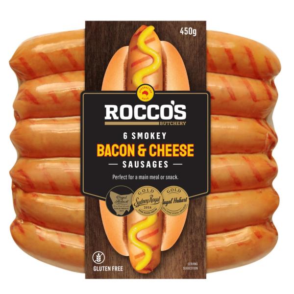 Smokey Bacon & Cheese Sausages