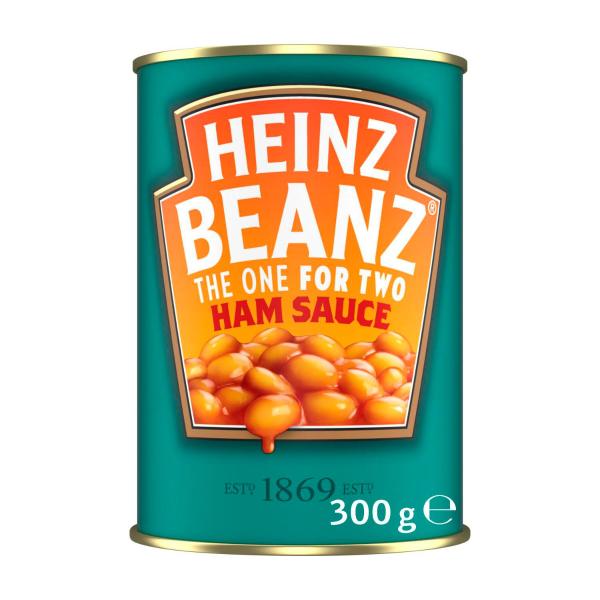 Heinz Canned Baked Beans Ham Sauce 300g