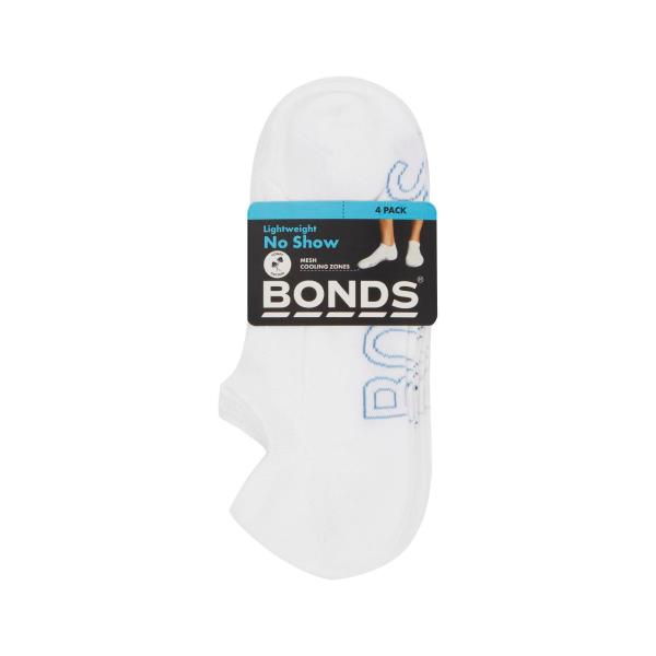 Mens Logo Light No Show Size 6+ & 11+