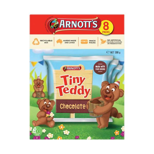 Tiny Teddy Chocolate Multipack 8 Pack