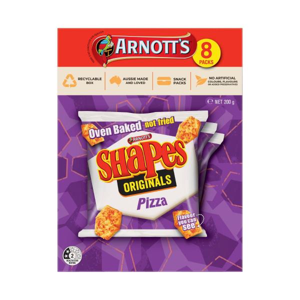 Shapes Original Pizza Multipack 8 Pack
