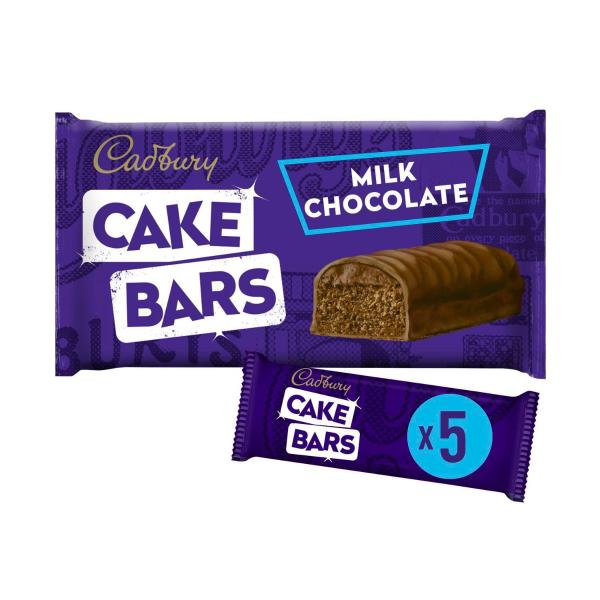 Milk Chocolate Cake Bars
