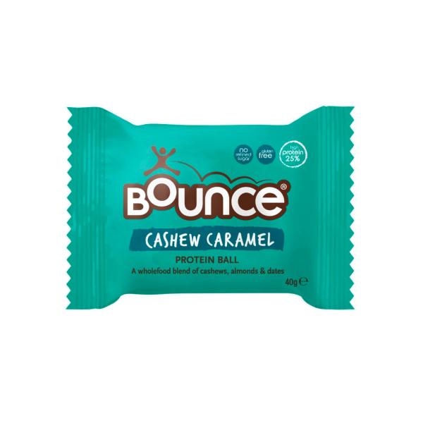 Gluten Free Cashew Caramel Protein Energy Ball