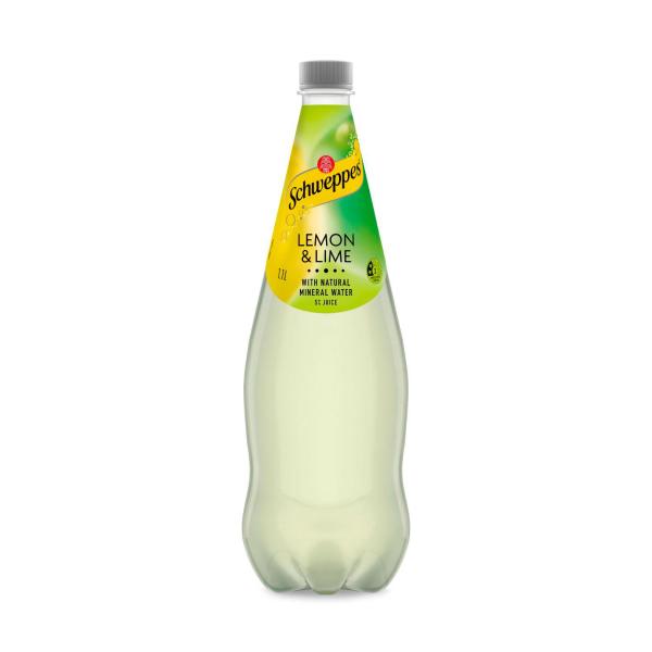 Lemon Lime Natural Mineral Water Bottle
