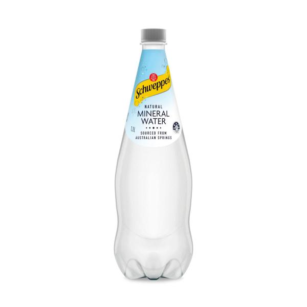Schweppes Natural Mineral Water Bottle 1.1L product image
