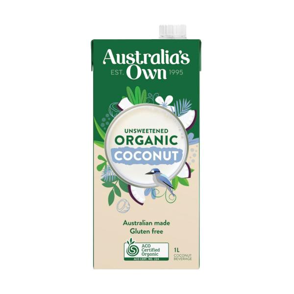 Australia's Own Unsweetened Organic Coconut Milk 1L product image