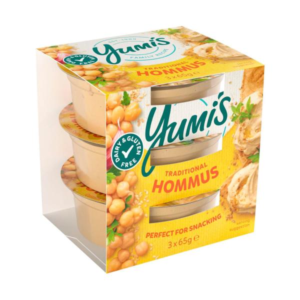 Buy Yumi's Mini Middle Eastern Hommus 3x65g 195g | Coles