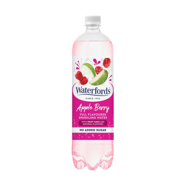 Waterfords Sparkling Water Apple Berry 1L product image