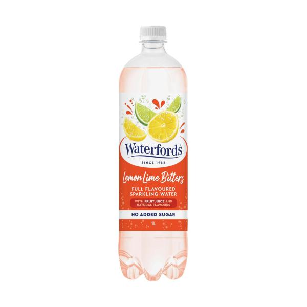 Waterfords Lemon Lime Bitter Sparkling Water 1L