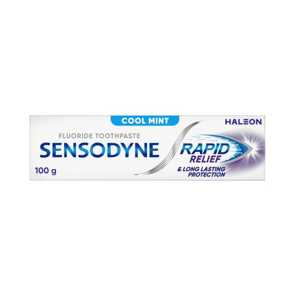 Sensodyne Rapid Relief Sensitive Toothpaste Cool Mint 100g product image