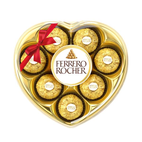 Ferrero Rocher Heart Chocolate Gift Box 8 Pieces 100g product image