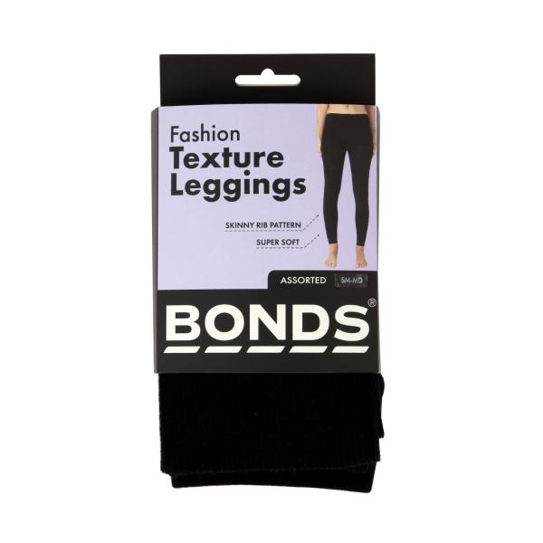 Bonds Textured Rib Legging S-m/m-l | 1 Pack – Coles