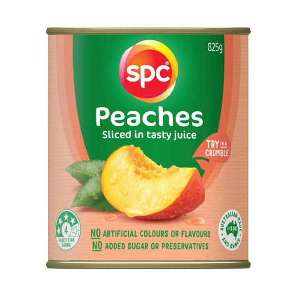 SPC Peach Slices in Juice Canned 825g product image