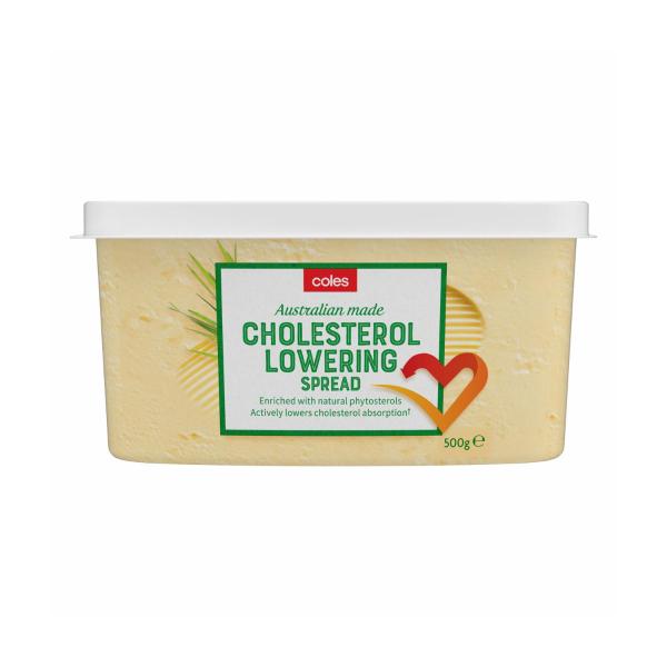 Coles Cholesterol Lowering Spread 500g