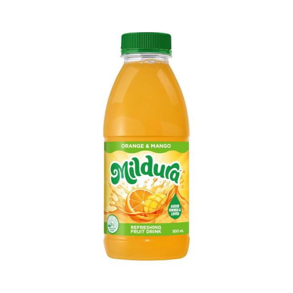 Orange And Mango Fruit Drink