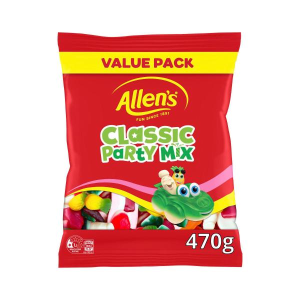 Allen's Lollies Large Value Bag Classic Party Mix 470g product image