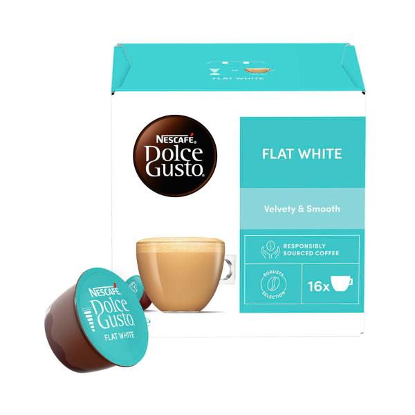 Dolce Gusto Flat White Coffee Capsules